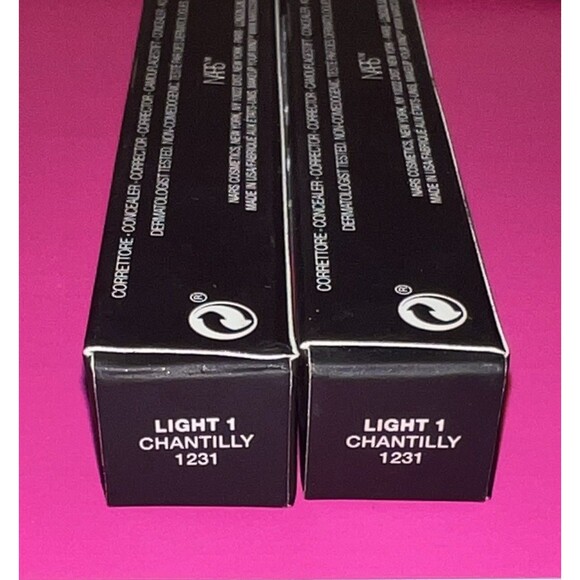 NARS Radiant Creamy Concealer Chantilly 1231- Full Size .22oz - Lot Of 2 - New - Picture 1 of 4
